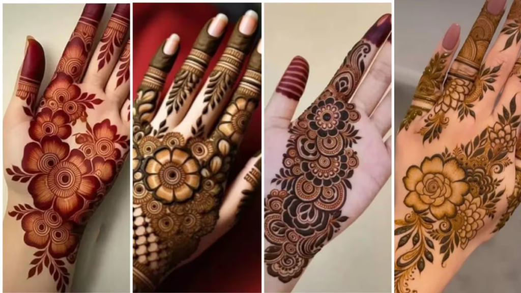 Front Hand Simple Mehndi