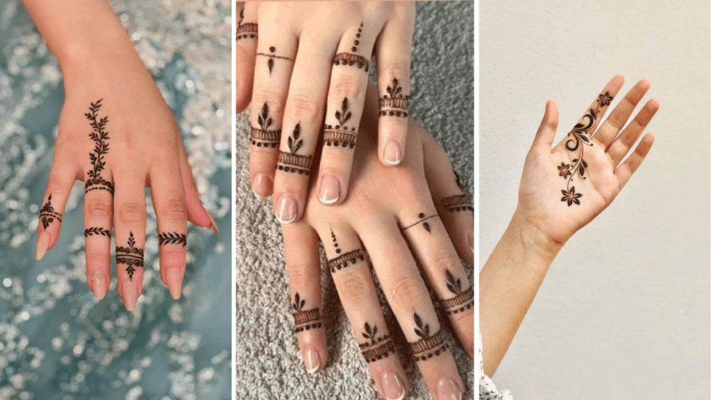 Simple Mehndi Photos