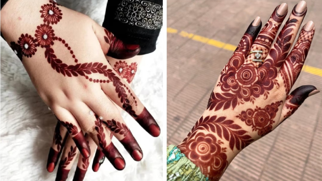 Simple Mehndi Photos