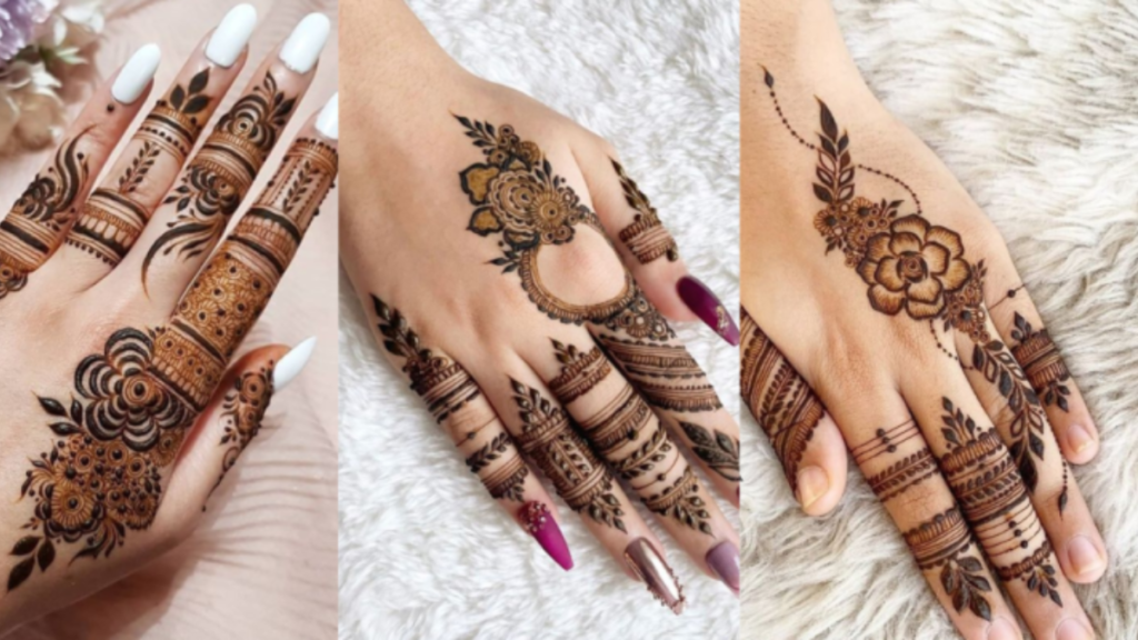 Simple Mehndi Design Attractive