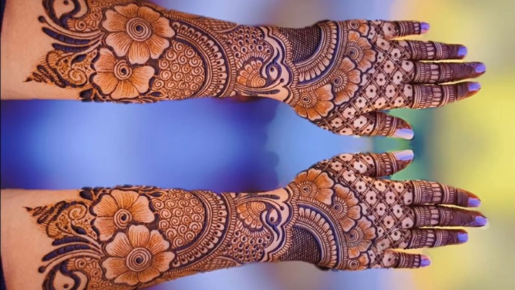 Simple Mehndi Design Attractive