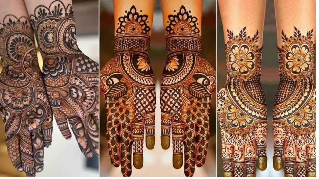 Modern Back Hand Mehndi