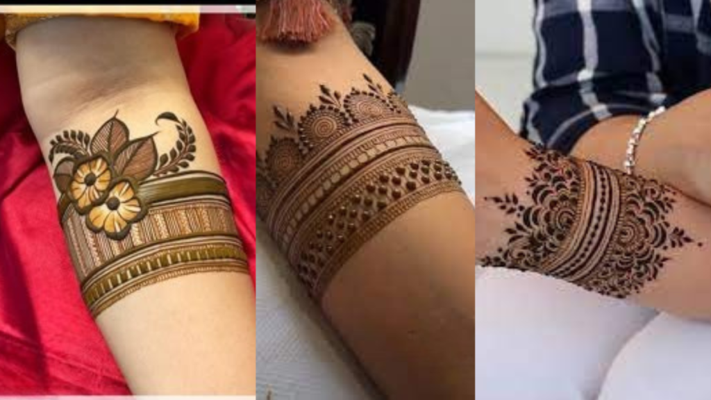 पैटर्नेड बैंड डिजाइन