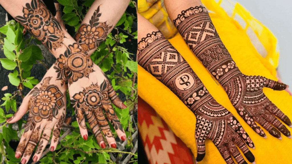 Front Full Hand Mehndi