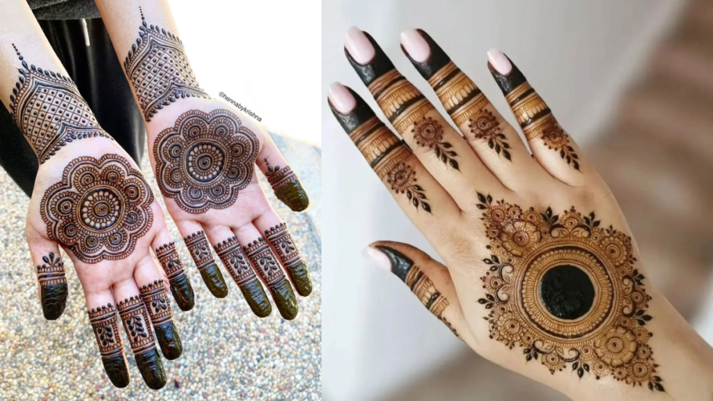 Front Full Hand Mehndi