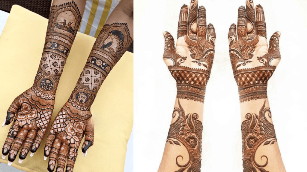 Front Full Hand Mehndi