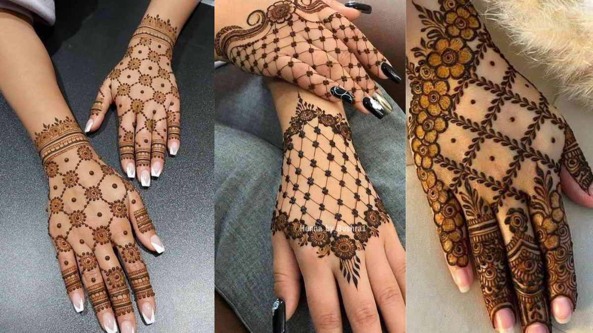 Front Hand Simple Mehndi