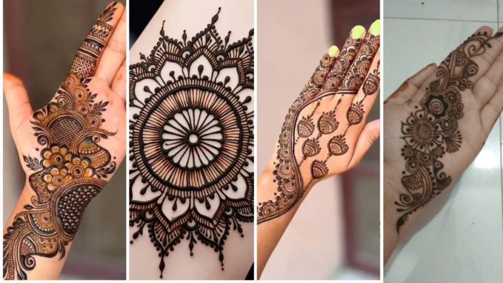 Simple Finger Mehndi Designs