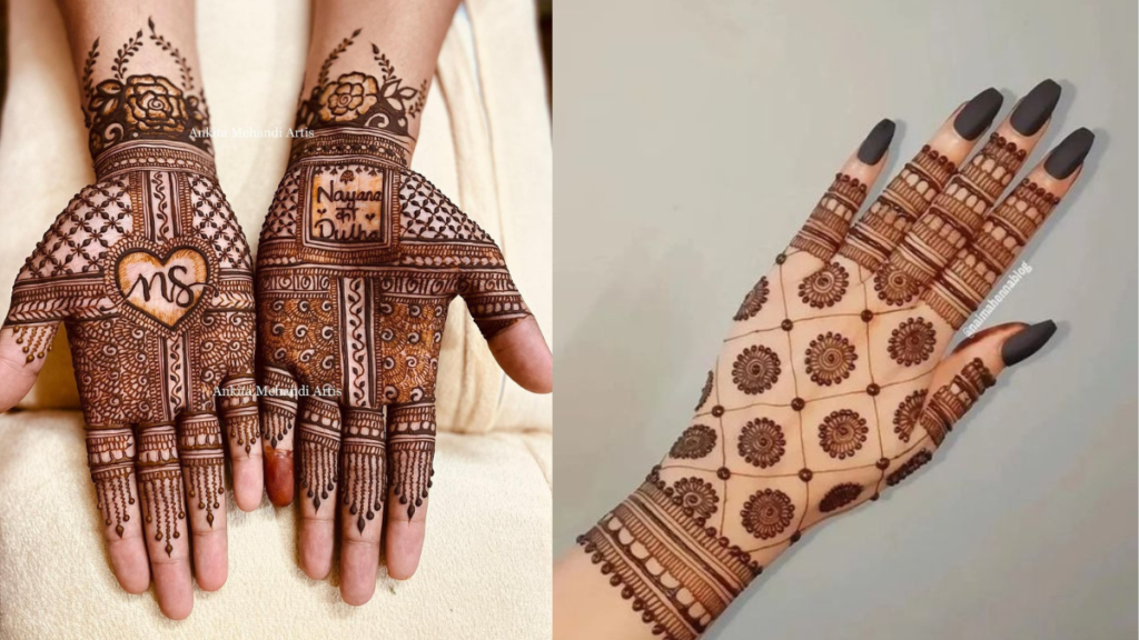 Stylish Finger Mehndi Designs
