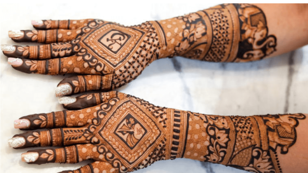 ब्राइडल नेट पैटर्न डिज़ाइन