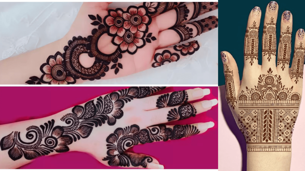 Beautiful Half Hand Mehndi