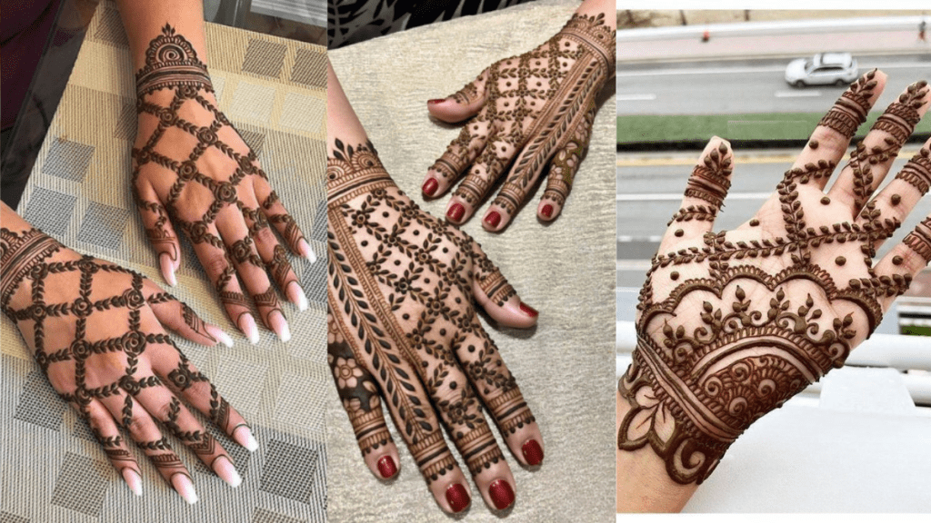 Beautiful Half Hand Mehndi