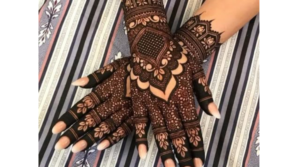 Full Hand Mehndi Design