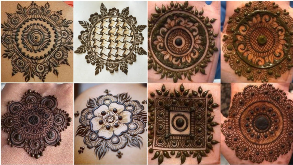 Easy Mehndi Design.