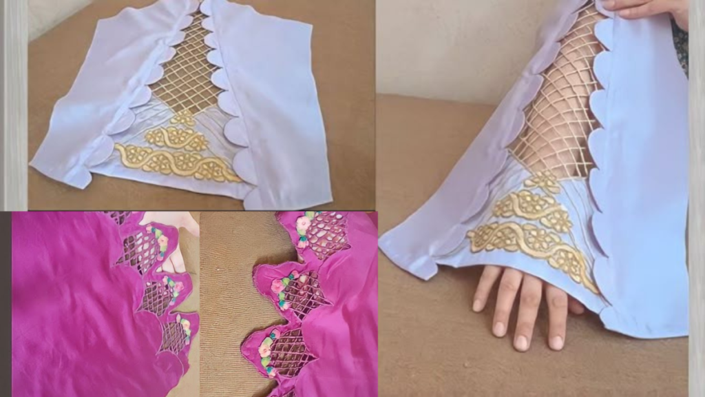 Wedding Blouse Back Design.