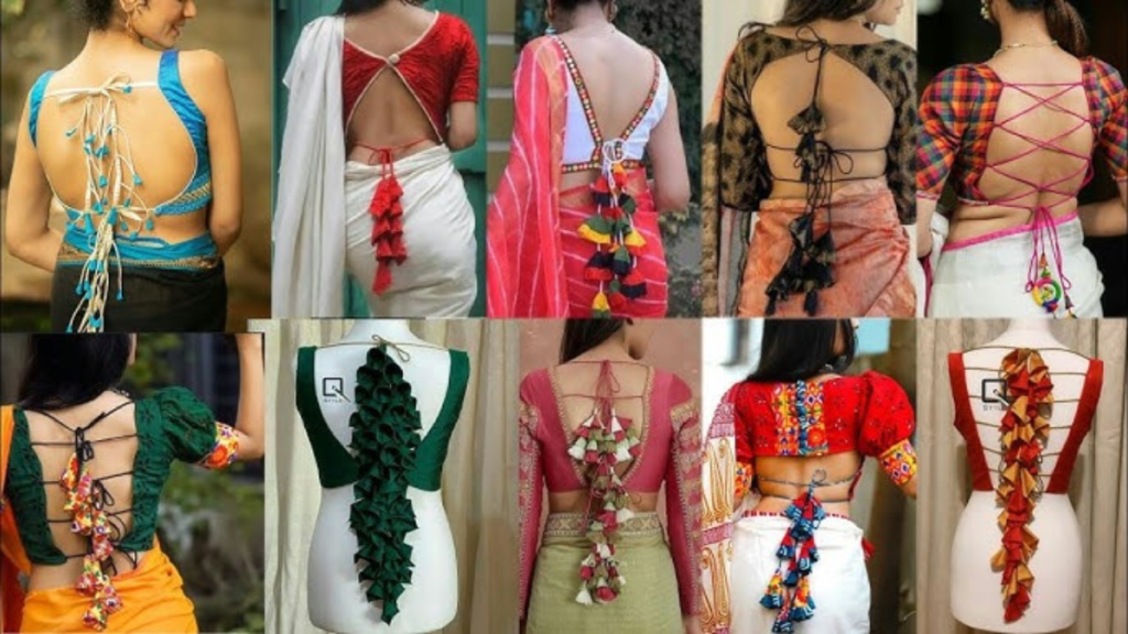 Wedding Blouse Back Design.