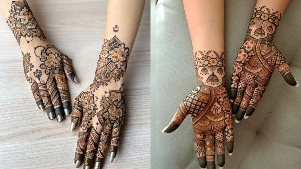 Simple Mehndi Design.
