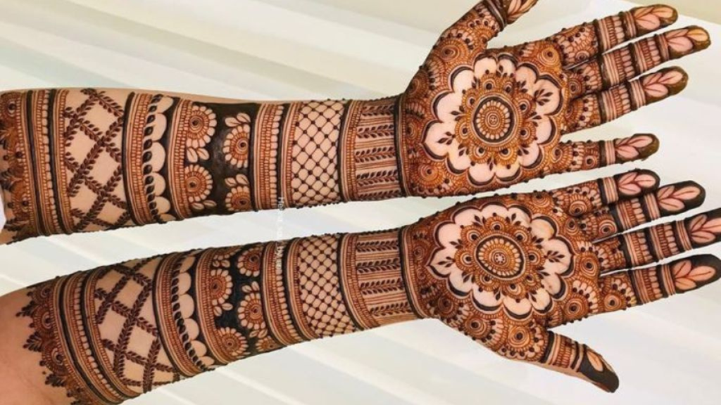 Front Full Hand Mehndi