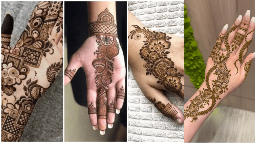 Back Hand Mehndi Design