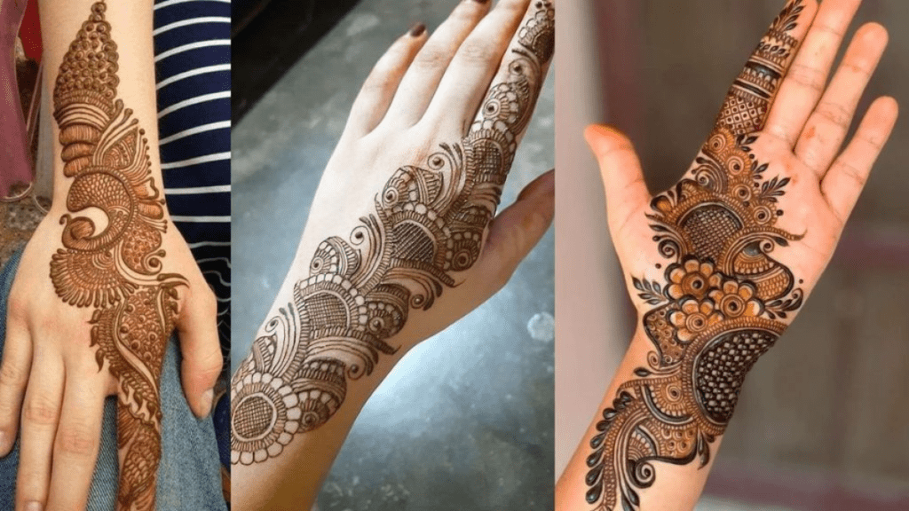 Back Hand Mehndi Design