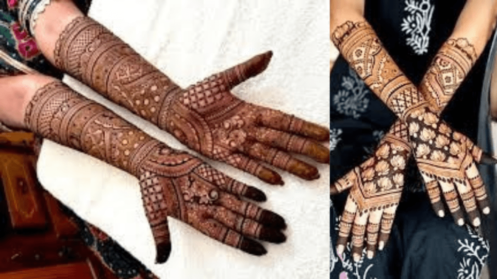 Latest Floral Arabic Mehndi