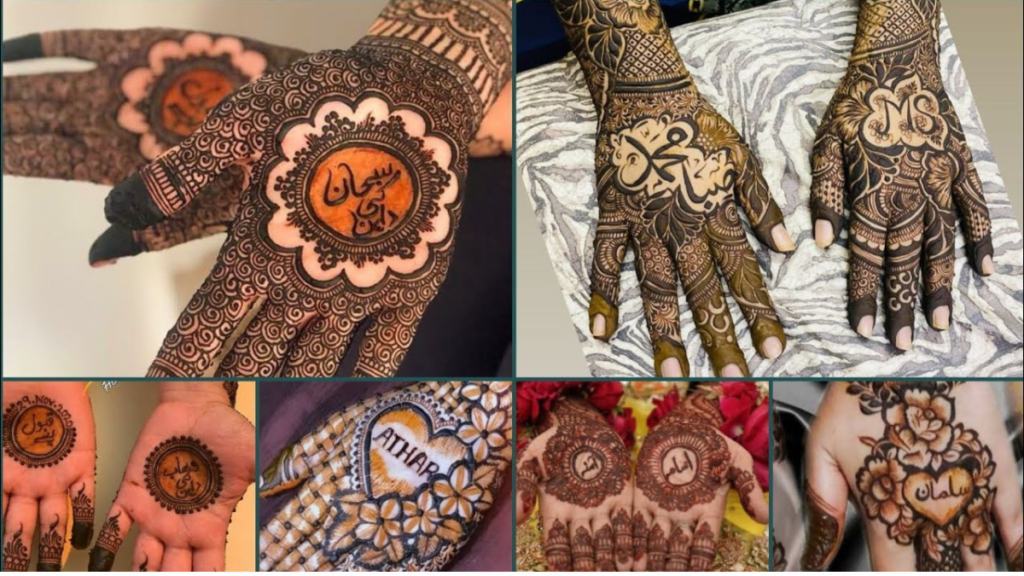 Engagement Mehndi Design