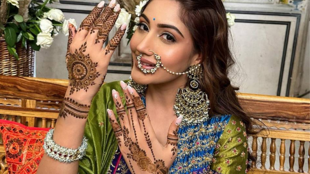 Engagement Mehndi Design