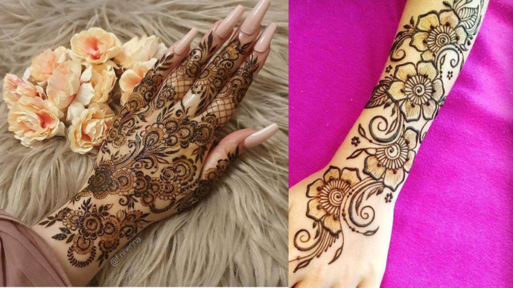 Easy Full Hand Mehndi