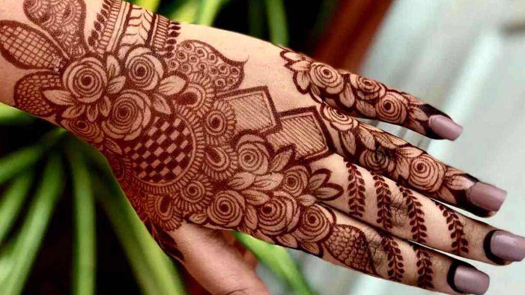 Easy Full Hand Mehndi