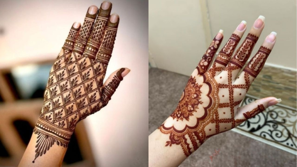 Fashionable Hand Mehndi