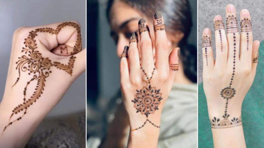 Easy Mehndi for Beginnersमेहंदी डिज़ाइन
