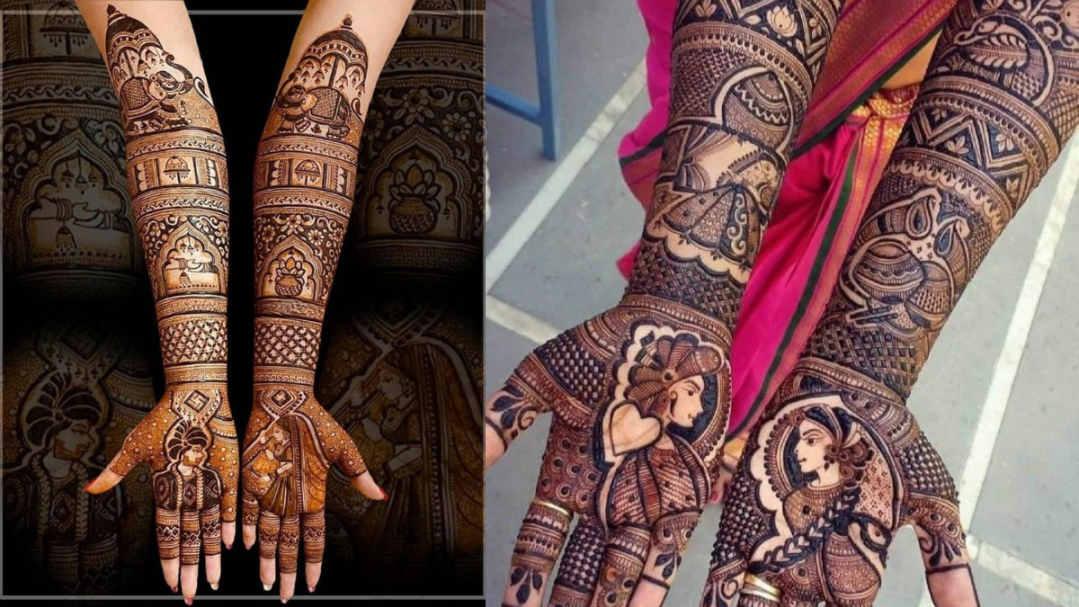 शानदार फुल हैंड मेहंदी