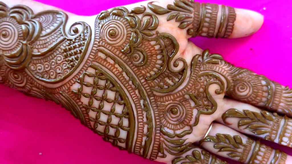 एरेबिक मेहंदी डिज़ाइन 