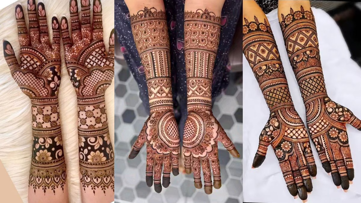 Beautiful Front Mehndi