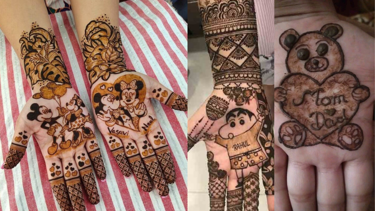 Cute Mehndi Designs for Kids