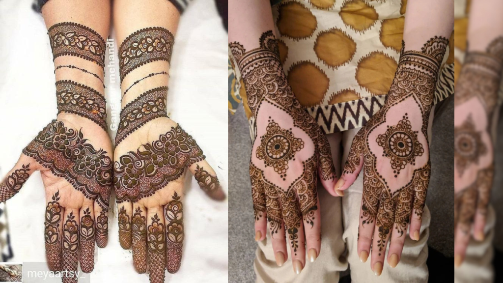 Simple Front Hand Mehndi