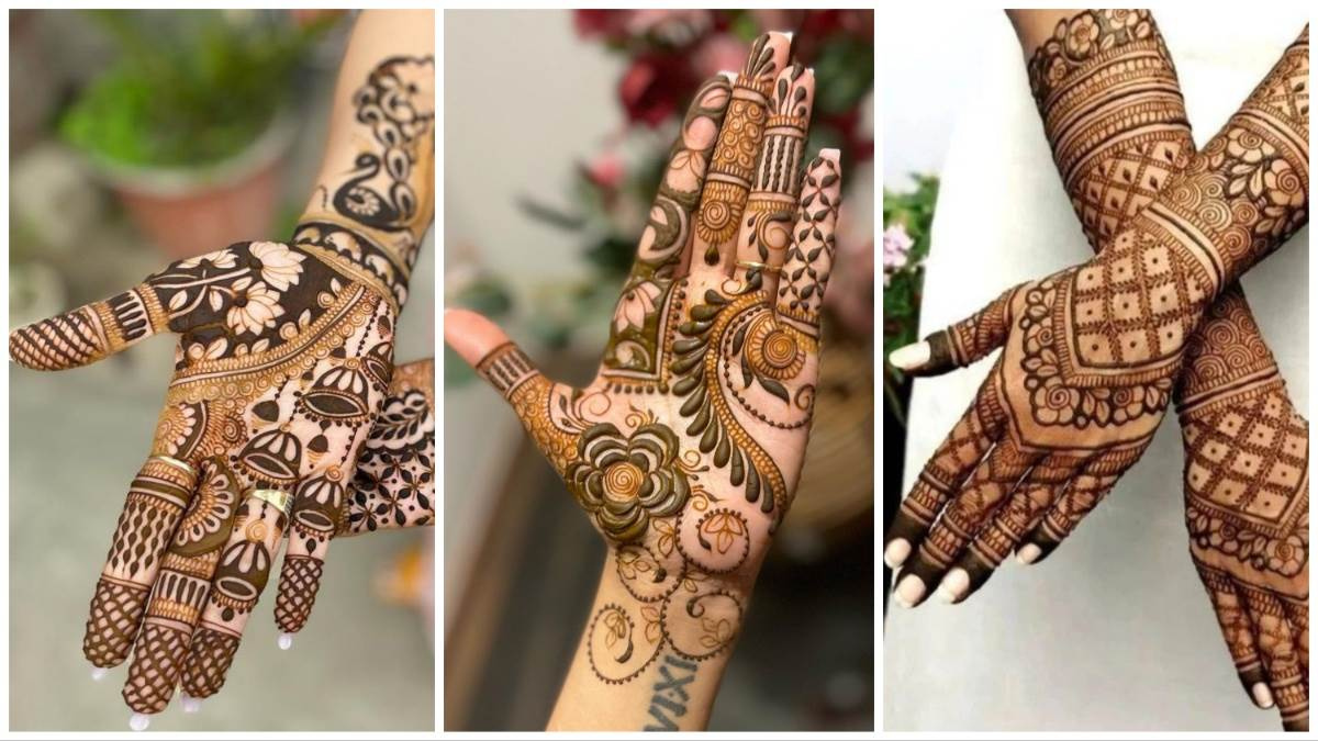 Simple Back Mehndi Design
