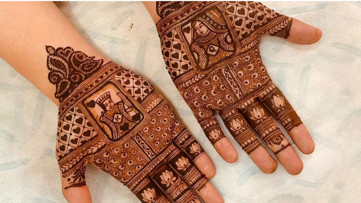 groom mehndi design