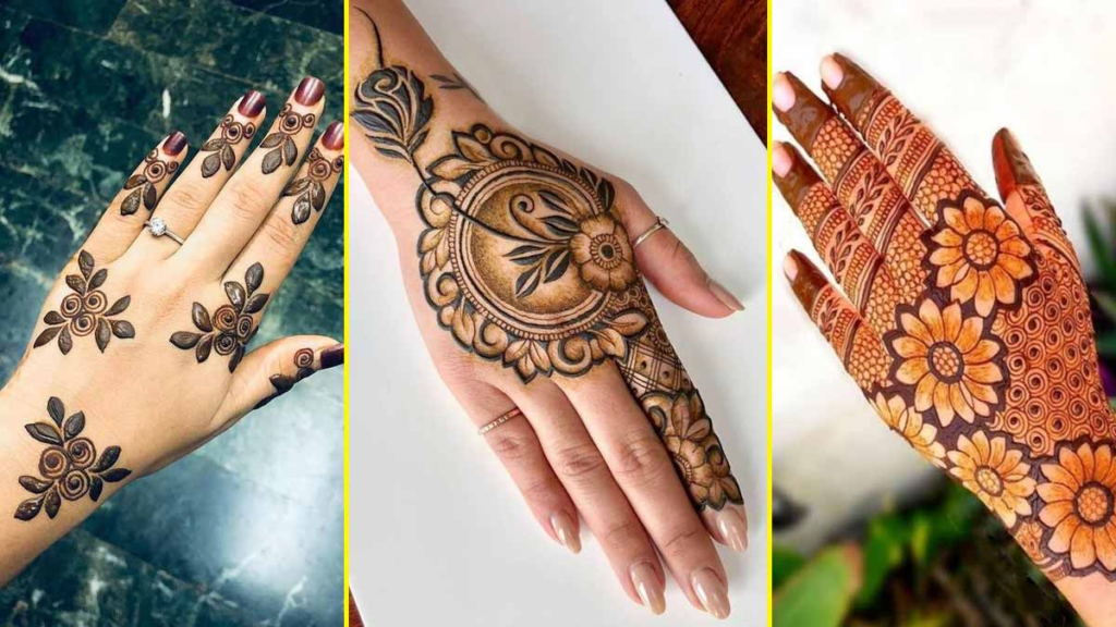 Front Hand Mehndi Design