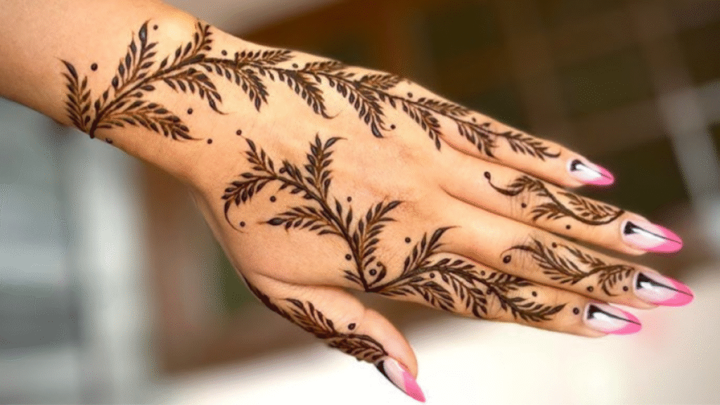 New Mehndi Design Photo