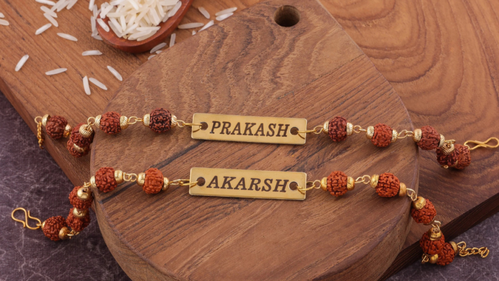 Beads Rakhi design