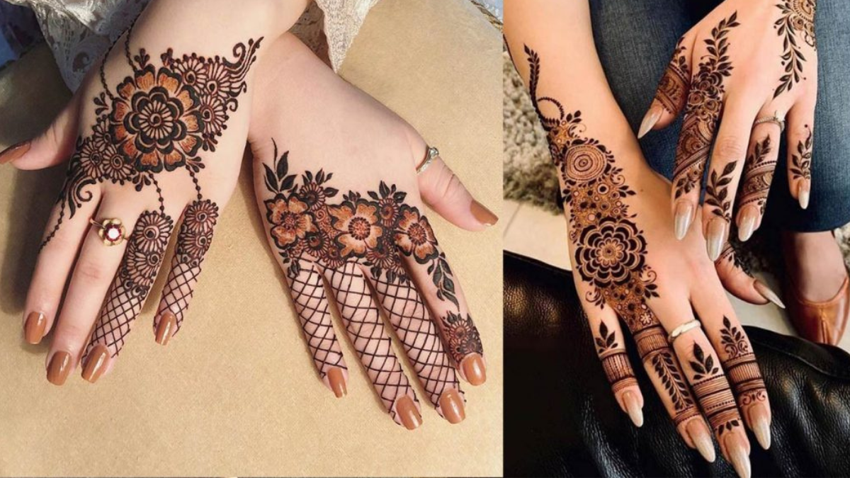Mehndi Design Back