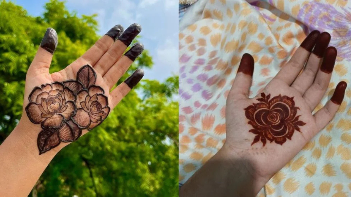 Minimal Mehndi Design Front
