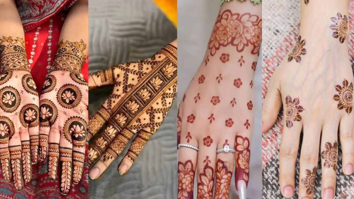 Back Hand Arabic Mehndi Design