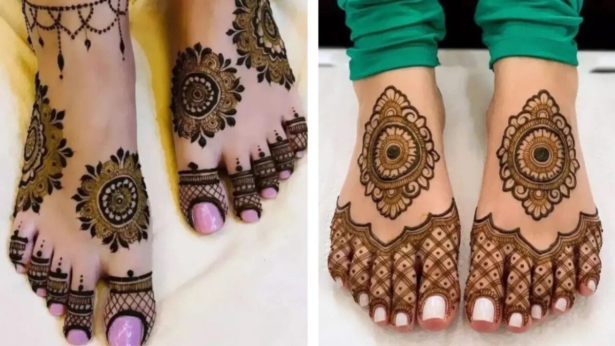 Pair Mehndi Design