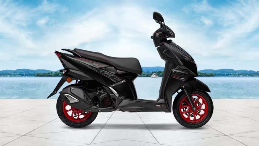 125 Black TVS Ntorq
