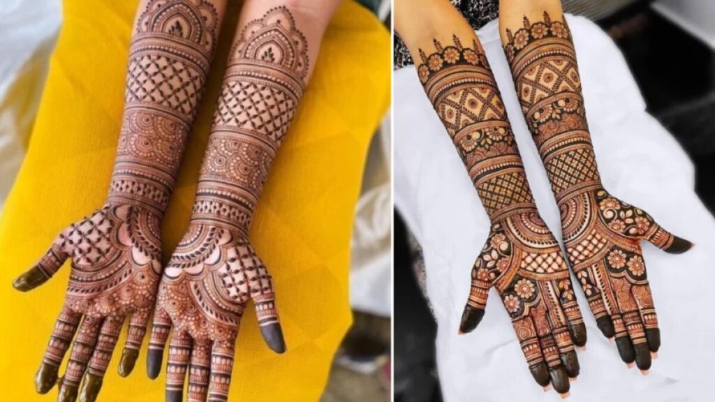 Royal Front Hand Mehndi Design