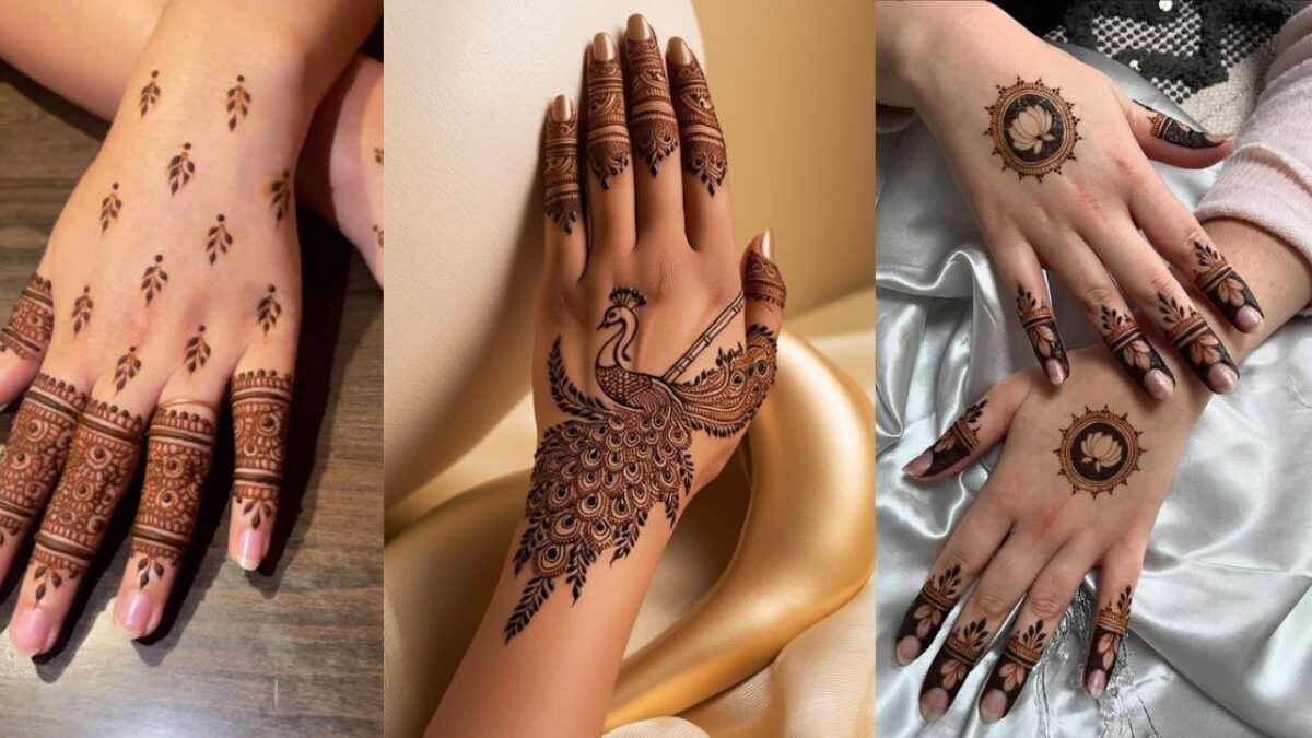 Ring Finger Mehndi Design