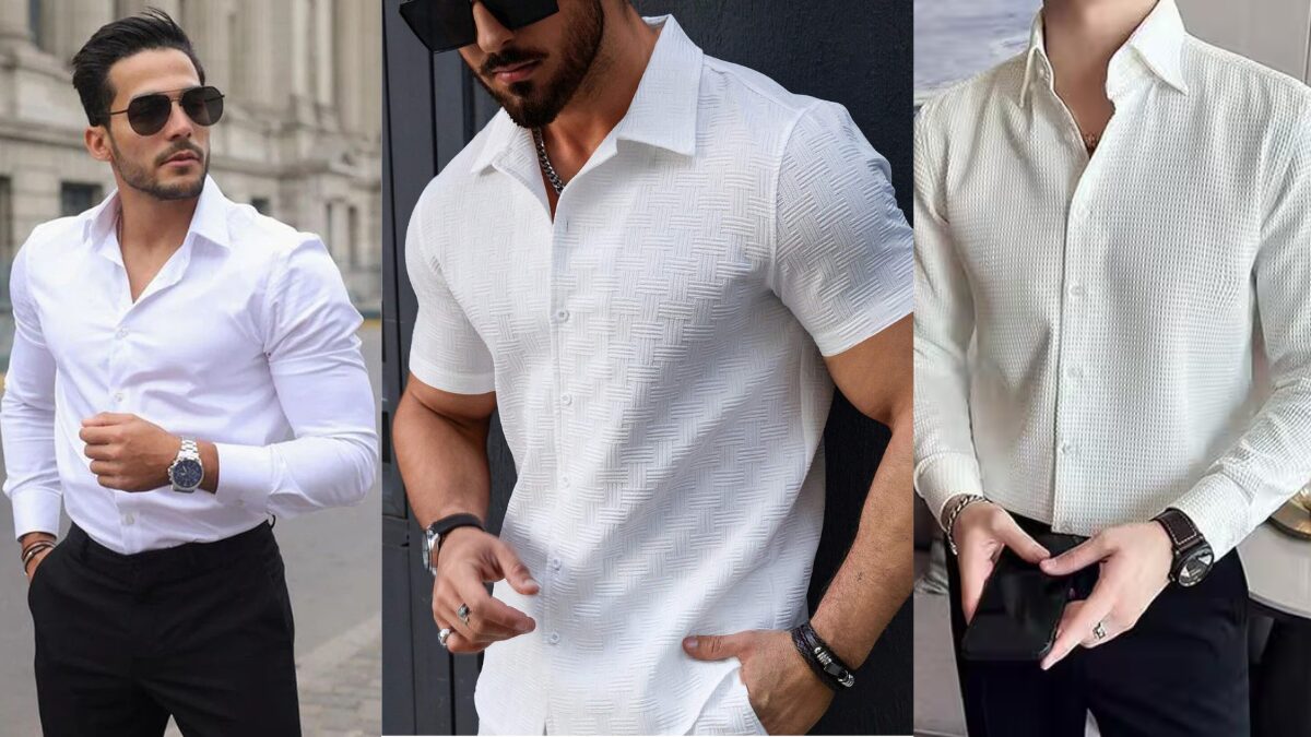 White Shirt For Men