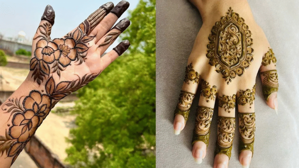 Stylish Hand Mehndi Design